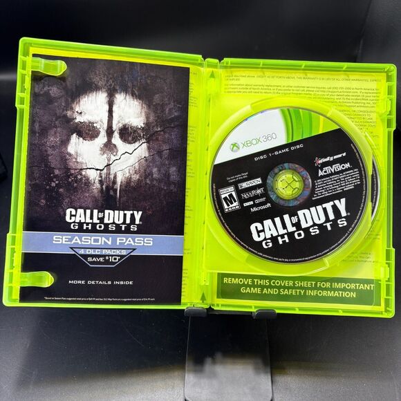 Call of Duty Ghosts Xbox 360 NO MANUAL - Picture 5 of 9